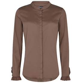 Mos Mosh Mattie Skjorte, Coffee Quartz 